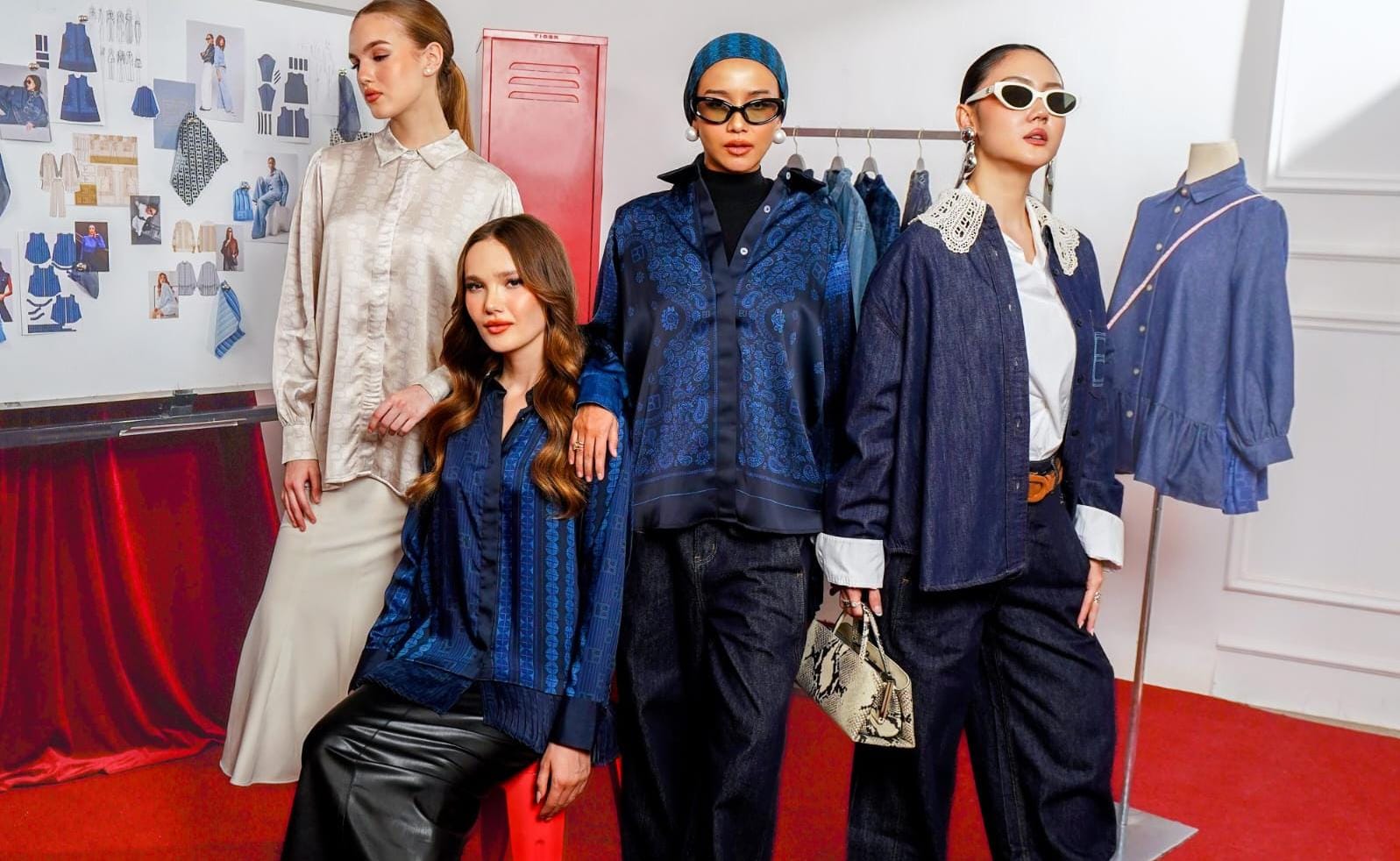 Denim Nggak Cuma Jeans! Koleksi Terbaru Benang Jarum Hadir dengan Gaya Feminin dan Stylish