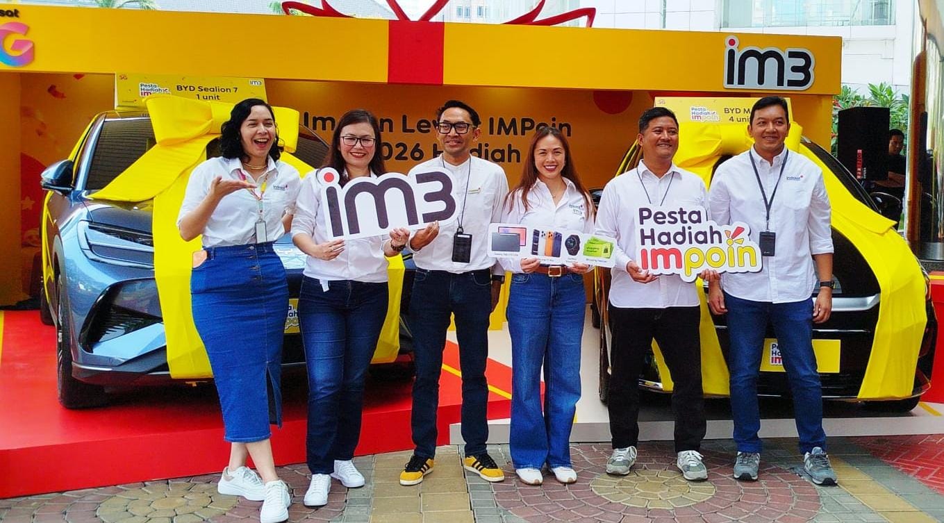 Ada BYD Sealion 7 hingga iPhone 17 Pro, IM3 Bagi-Bagi 2.026 Hadiah di Pesta IMPoin 2026!
