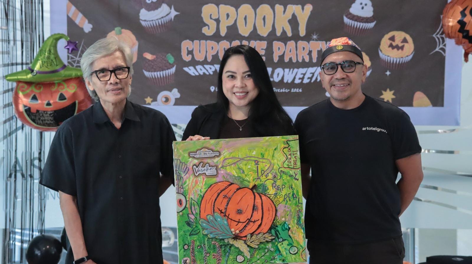 Vasaka Hotel Jakarta dan Matalesoge Ajak Anak Berkebutuhan Khusus Rayakan Halloween lewat Cupcake Decoration