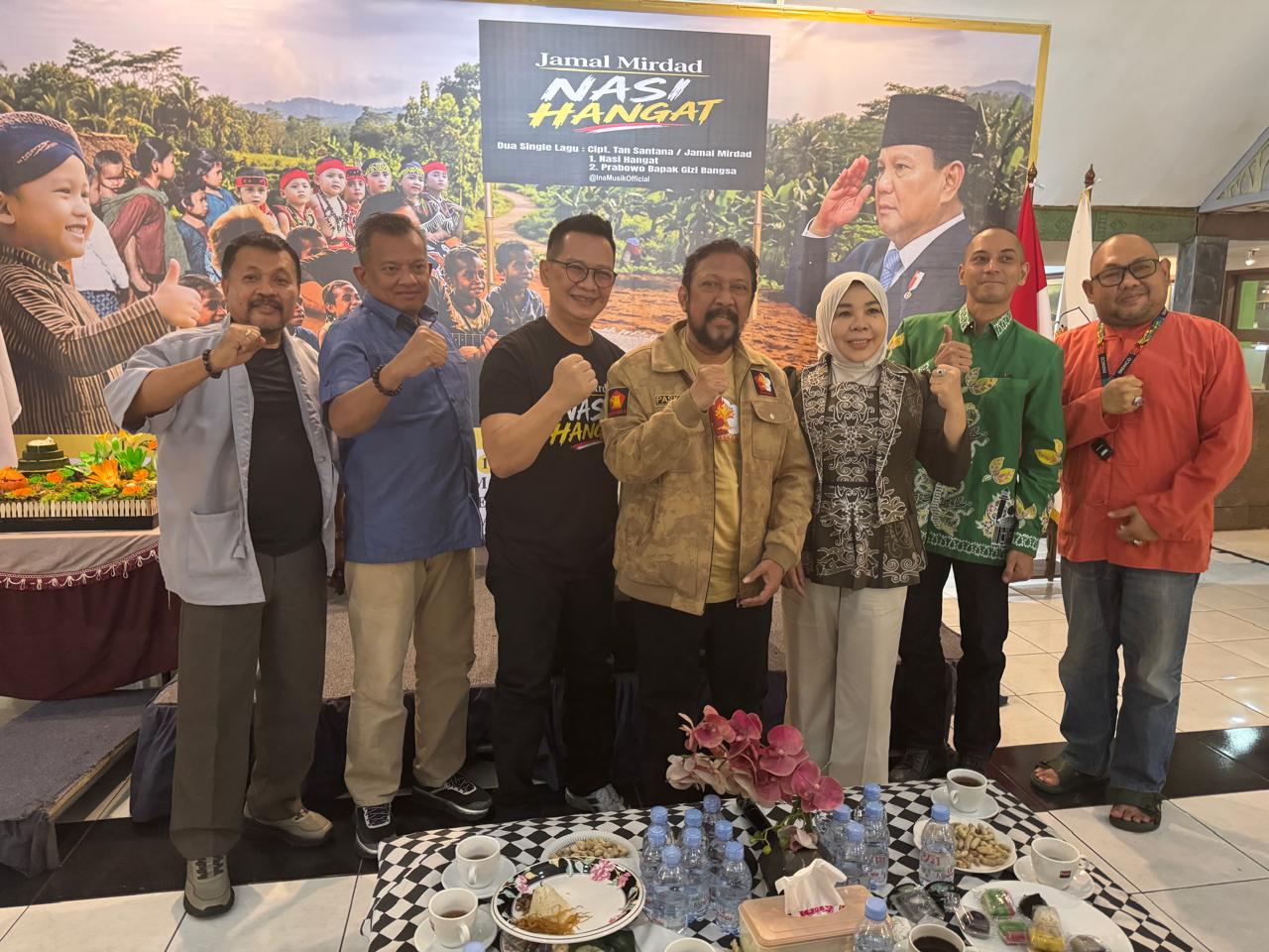 Jamal Mirdad Rilis Lagu Nasi Hangat, Angkat Pesan Gizi Anak dan Inisiasi PASKARA