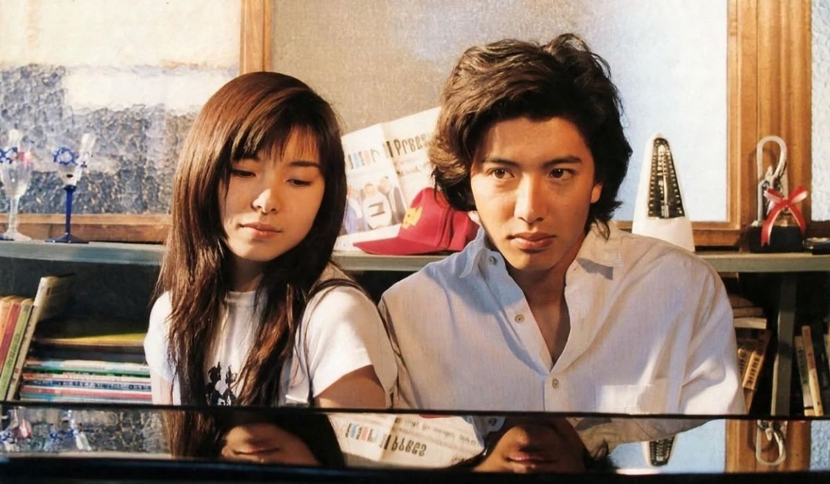 Kimura Takuya dan Yamaguchi Tomoko dalam Long Vacation - sumber foto Netflix