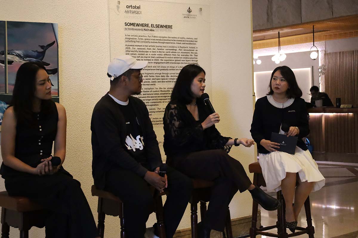 Puri Fidhini Bawa Fragmen Islandia ke Jakarta Lewat SOMEWHERE, ELSEWHERE di ARTSPACE