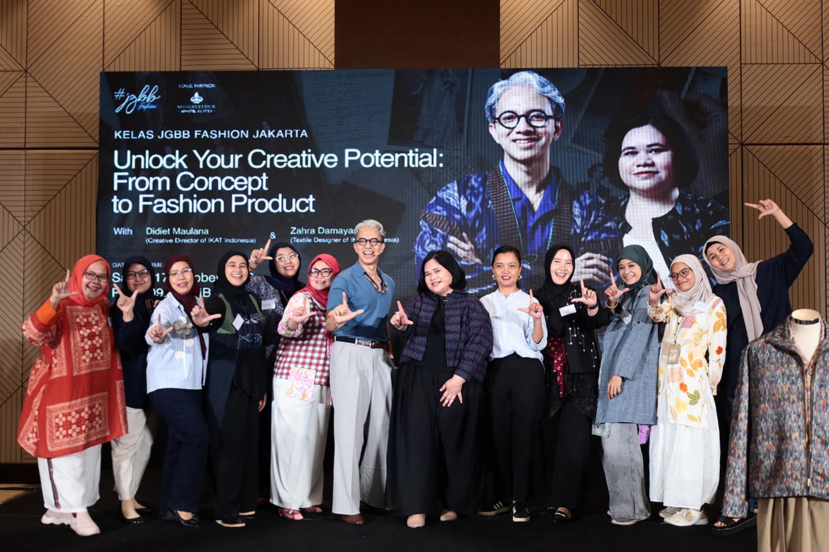 Belajar Tren Fashion 2027 Bareng Didiet Maulana, JGBB Fashion Hadirkan Workshop Kreatif di Jakarta