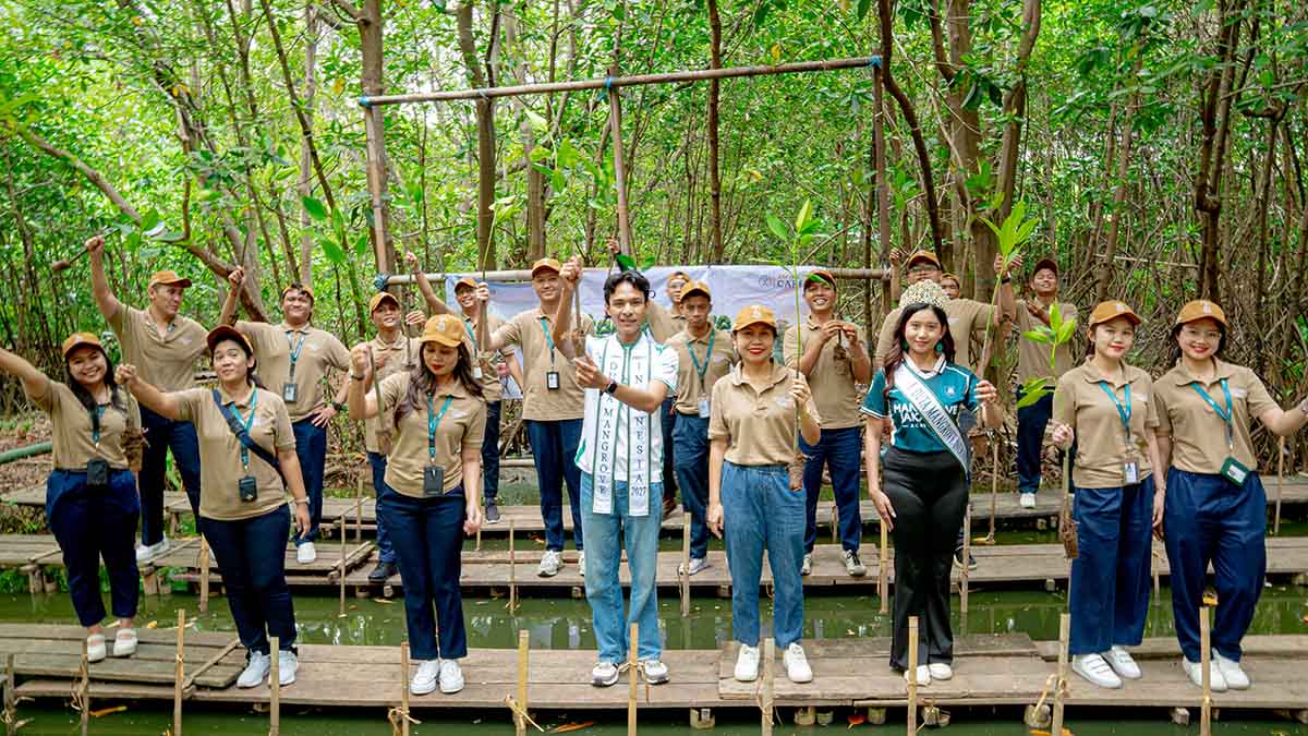 Citadines Antasari Jakarta Tanam 100 Bibit Mangrove - sumber foto istimewa